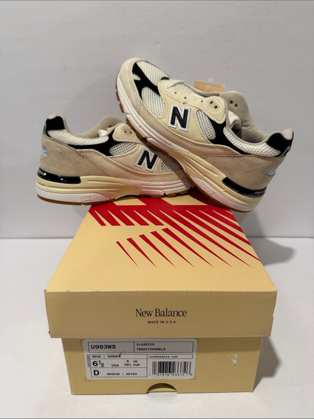 NB993 x Teddy Santis ‘Sea Salt Black’ Sz 4.5 / 6.5 (U993WS)